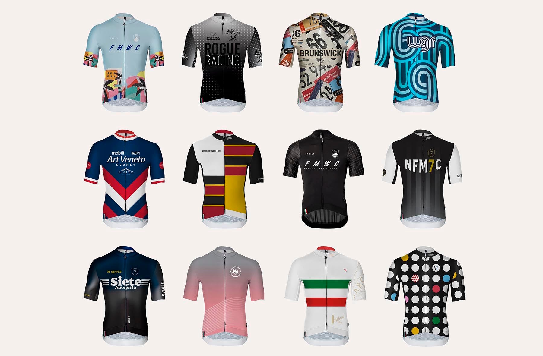 Cycling Jersey Design Projects