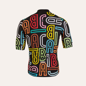 Typography Cycling Jersey